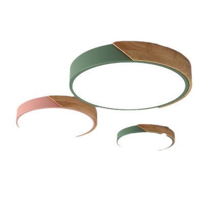 Modern Minimalist LED Ceiling Light – 6 Colours & 4 Sizes | Remote Dimmable