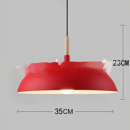 Modern Minimalist Pendant Chandelier – Colourful Ceiling Light (32cm / 35cm / 45cm)