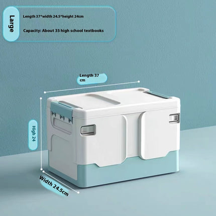 Foldable Storage Box 42L Stackable Plastic Organiser