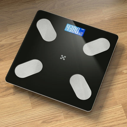 Rechargeable Body Fat Scale – Dual-Mode Smart Human Scale | Tempered Glass