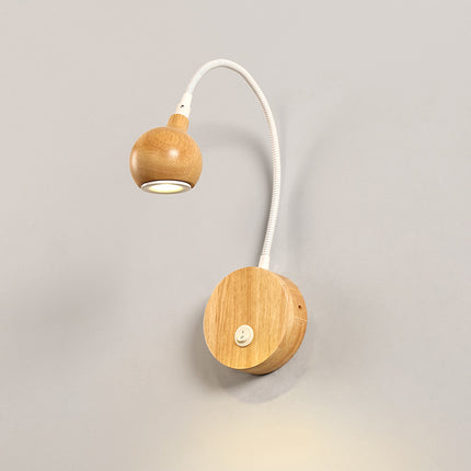Creative Nordic Bedroom Bedside Wall Lamp Simple Modern