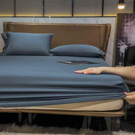 Luxury twill cotton fitted bedsheet – Trendy & Practical for Daily Living