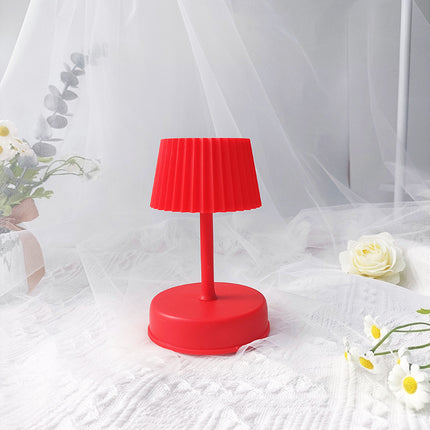 Retro Music Mini Table Lamp with Lighting & Music – Pink, Blue, Purple, Red | Ikeame