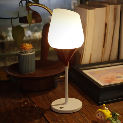 Creative Charging Wine Glass Red Atmosphere Table Lamp