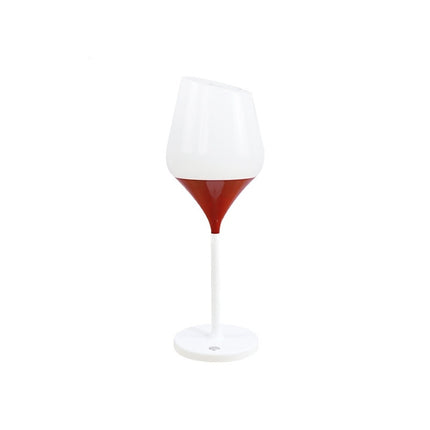 Creative Charging Wine Glass Red Atmosphere Table Lamp
