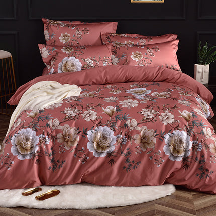 Luxury Double-Sided Silky Cotton Bedding Set