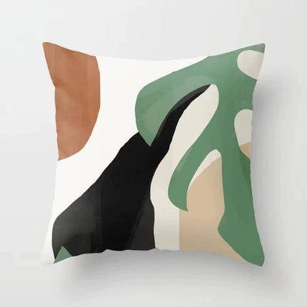 Modern simple abstract pillowcase simple geometric peach skin pillow – Trendy & Practical for Daily Living