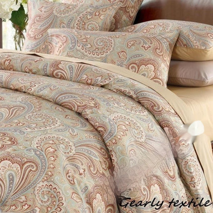 Paisley Cotton Bedding Set | 60s Gauze Duvet Cover