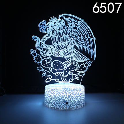 Colourful Touch LED Light Panels – 6 Designs, 7 or 16 Colours (Optional Remote Control)