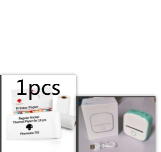 Portable Mini Thermal Label Printer Bluetooth Inkless Pocket Printer