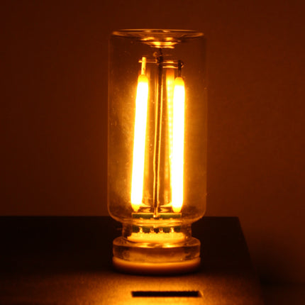 Transparent USB Night Lamp – Multicolour Glass Bottle Light | Ikeame