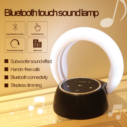 Bluetooth Speaker Lamp – Folding LED Desk Light with Touch Control | Ikeame