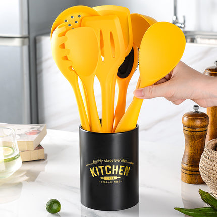 Silicone Kitchen Utensil Set | Non Stick Cooking Tools 8 Piece