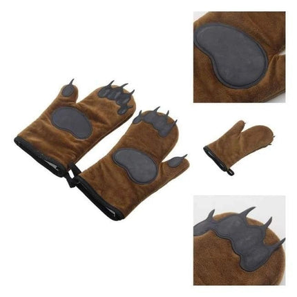 Bear Paw Oven Gloves 🐾 – Fun, Quirky Kitchen Gift