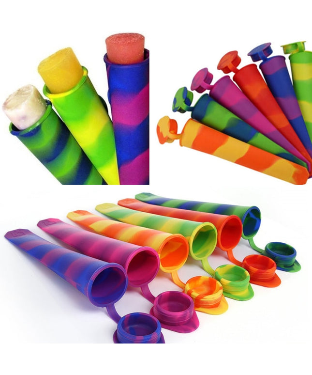 Silicone Popsicle Moulds | Reusable Ice Cream & Ice Lolly Mould