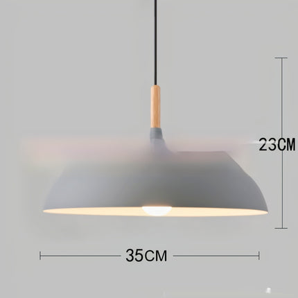 Modern Minimalist Pendant Chandelier – Colourful Ceiling Light (32cm / 35cm / 45cm)