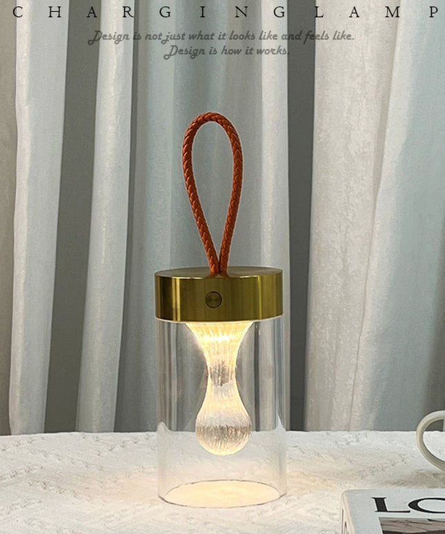 Stalactite Water Drop Charging Portable Outdoor Camping Night Light