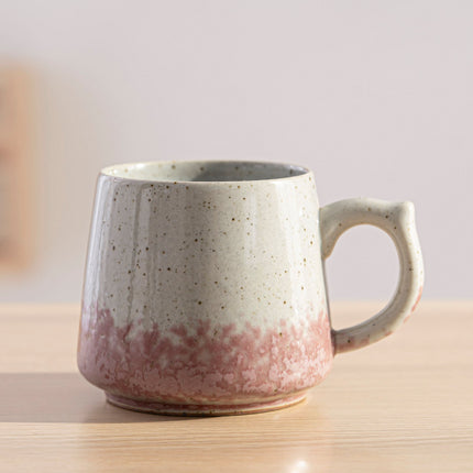 Retro Stoneware Mug | Kiln Glaze Japanese Style Coffee Cup
