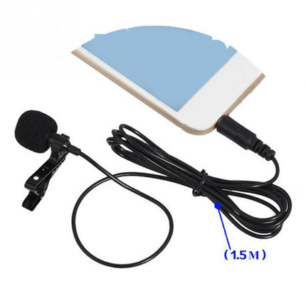Clip-On Universal Condenser Microphone – Hands-Free Recording Mic | Ikeame