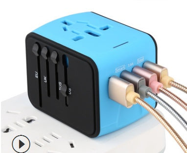Multi-Function Travel Socket Universal USB Charger