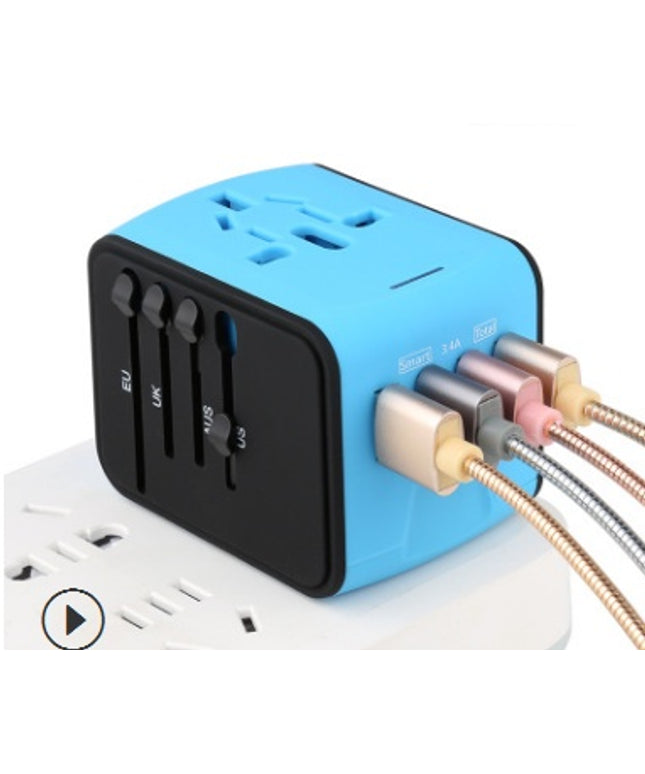 Multi-Function Travel Socket Universal USB Charger