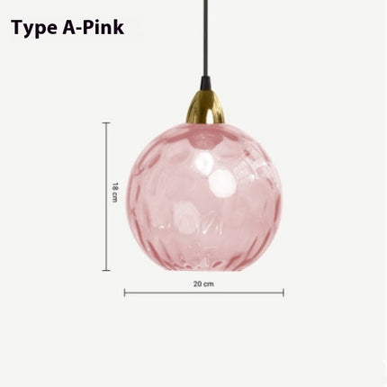 Modern Water-Wave Glass Ball Chandelier – Nordic Style | 10 Colours