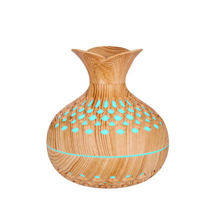 Mini Vase Flower Humidifier – Ultrasonic Desktop Aroma Diffuser (USB Powered, 300ml)