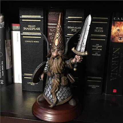 Defender Gnome Outdoor Garden Decorative Resin