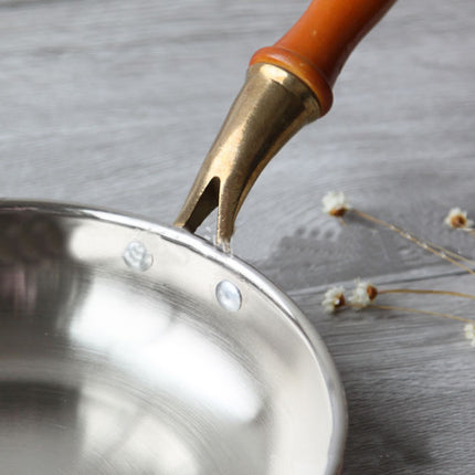 20cm Copper Smokeless Wok – Non-Stick, Fast-Heating Stir-Fry Pan