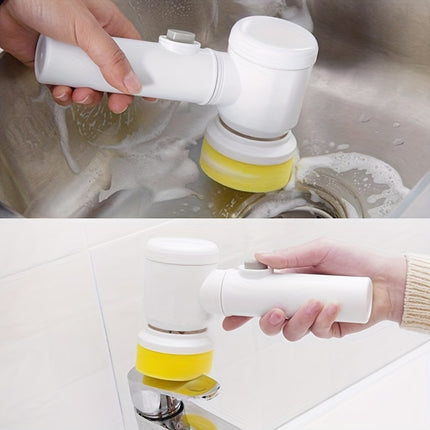 Electric Spin Cleaning Brush – USB Rechargeable Power Scrubber | Ikeame