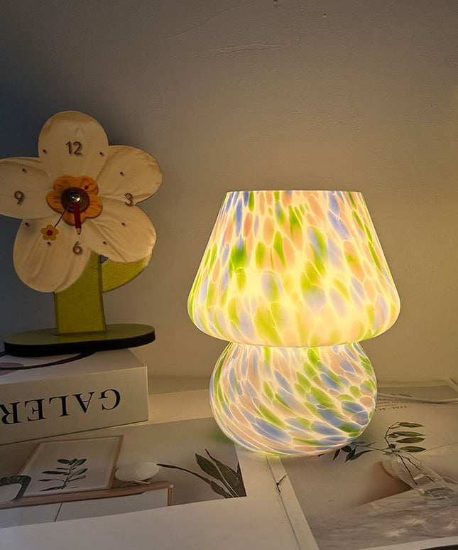 Mushroom Lamp – Blue, Dream Blue, or Orange | Modern Accent Lighting