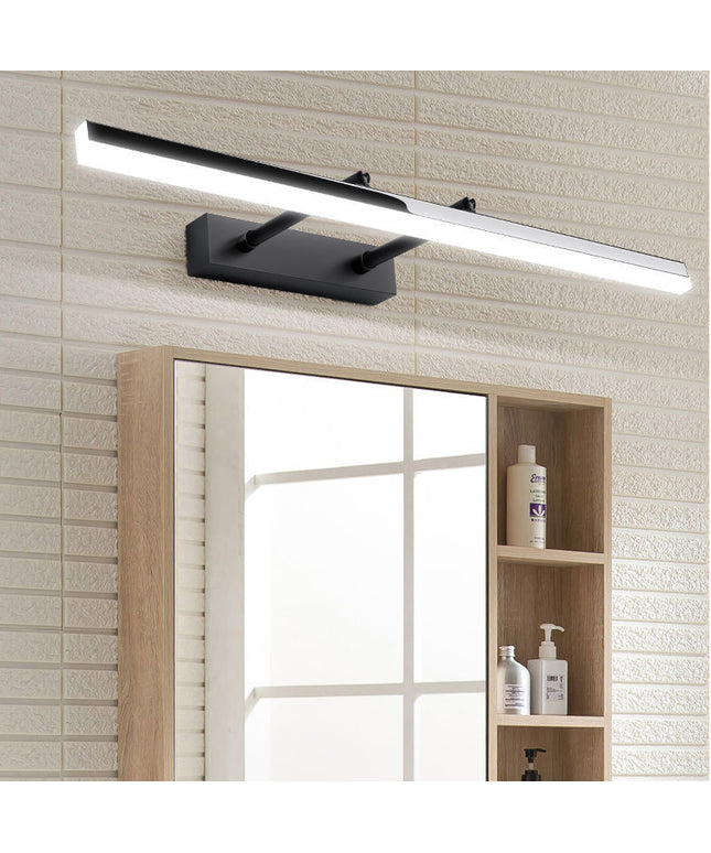 Hole-Free Bathroom Mirror Cabinet Light – Telescopic 40cm, 180' rotation