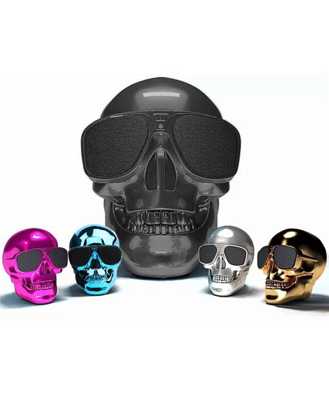 Skull Bluetooth Speaker | Wireless Portable Rechargeable Speaker