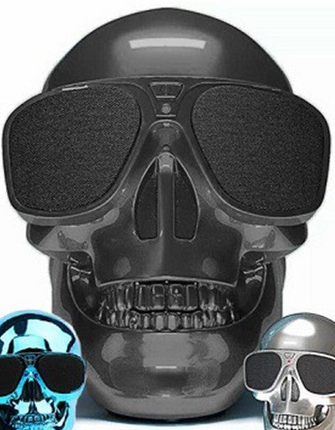 Skull Bluetooth Speaker | Wireless Portable Rechargeable Speaker