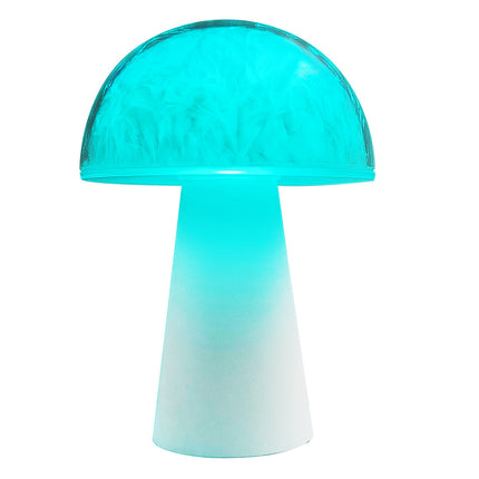 Cross-border New Arrival Creative Remote Control Battery Colorful Mushroom Ambience Light Small Night Lamp