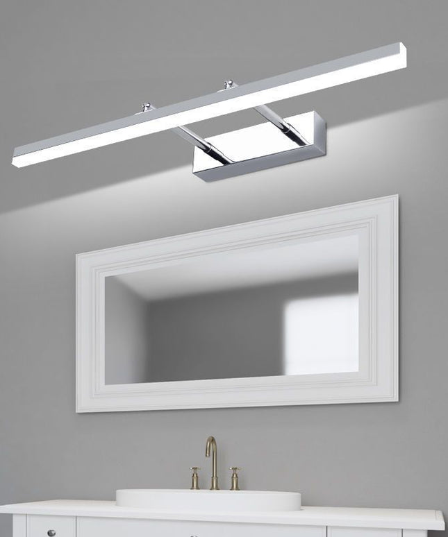 Hole-Free Bathroom Mirror Cabinet Light – Telescopic 40cm, 180' rotation