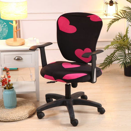 Office Chair Cover Set Stretch | Washable Seat & Back Covers