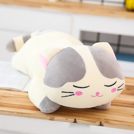 Cartoon down cotton snooze cat plush toy pillow – Trendy & Practical for Daily Living