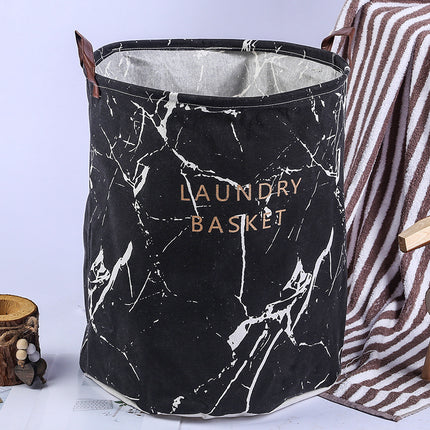 Drum Dirty Clothes Basket Cartoon Toilet Bathroom