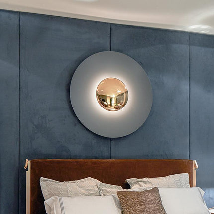 Double Disc Designer Wall Light – Sculptural Luxury LED | 30–50cm