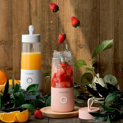 Portable USB Blender Bottle 350ml | Rechargeable Smoothie Maker
