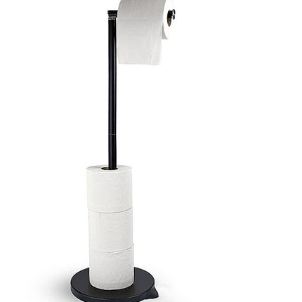 Vertical Toilet Roll Storage Rack — Stainless Steel