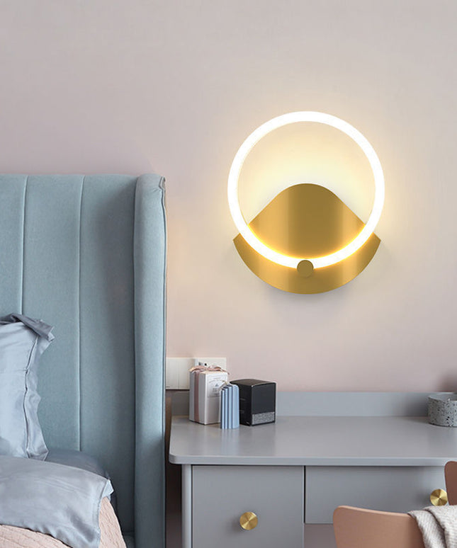 Creative Wall Lamp Simple Modern Bedroom Bedside Lamp