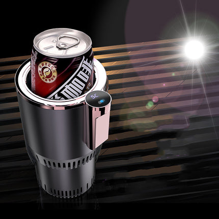Smart Hot & Cold Car Cup | Fast Cooling Vehicle Drink Cooler