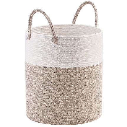 Cotton Rope Storage Basket Large Laundry Woven Organiser