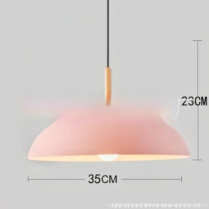 Modern Minimalist Pendant Chandelier – Colourful Ceiling Light (32cm / 35cm / 45cm)