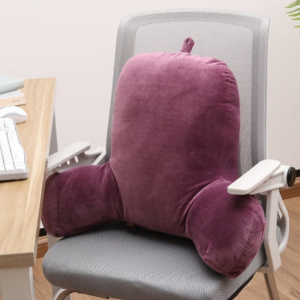 Ergonomic Back Cushion with Armrests | Memory Cotton Support Pillow