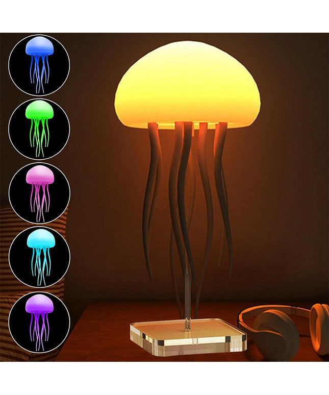 Jellyfish Mood Lamp RGB Night Light | Voice Control Atmosphere Lamp