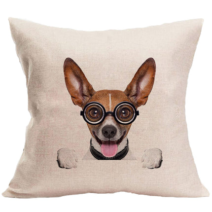 Funny Jack Russell Cushion Covers | Dog Meme Pillowcases Set