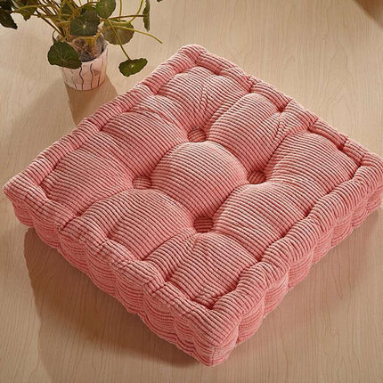 Tatami Floor Cushion | Thick Corn Fleece Square Seat Pad